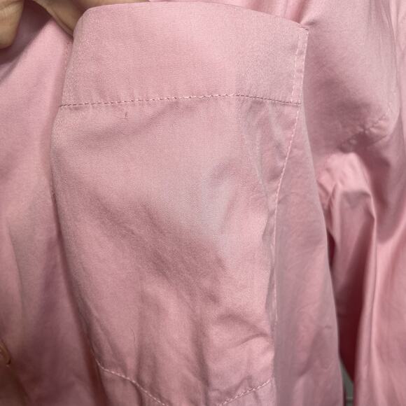 Ami Alexandre Mattiussi Men's Pink Button Up Shirt Size 36 Euro Summer Tailored - Picture 12 of 15